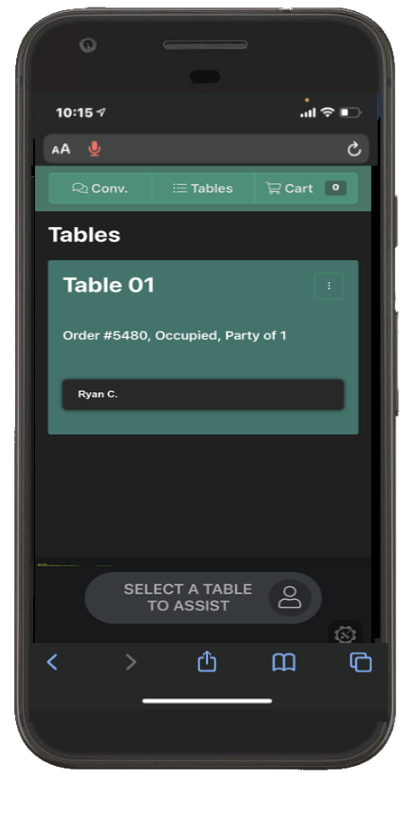 Web 02 Server Assist Info phone Xina AI speeds up the ordering process by using natural language processing for our voice ordering chatbot